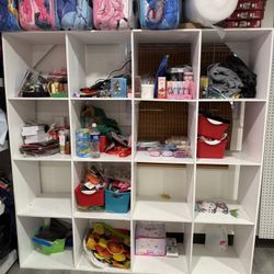 Mueble De Madera 16 Cubos