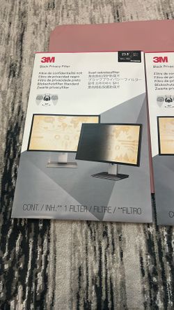 3M Black Privacy Screen For Monitor