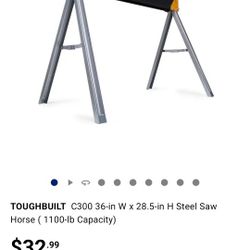 4 Folding Saw horses 