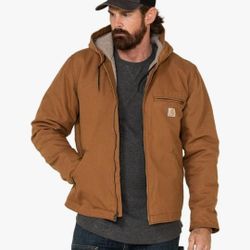 Carhartt Relaxed FIT Washed Duck Sherpa-lined Jacket *BRAND NEW*