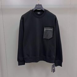 F  Black Sweatshirt for Men 