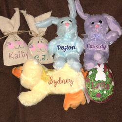 Easter Basket Stuffed Animals 