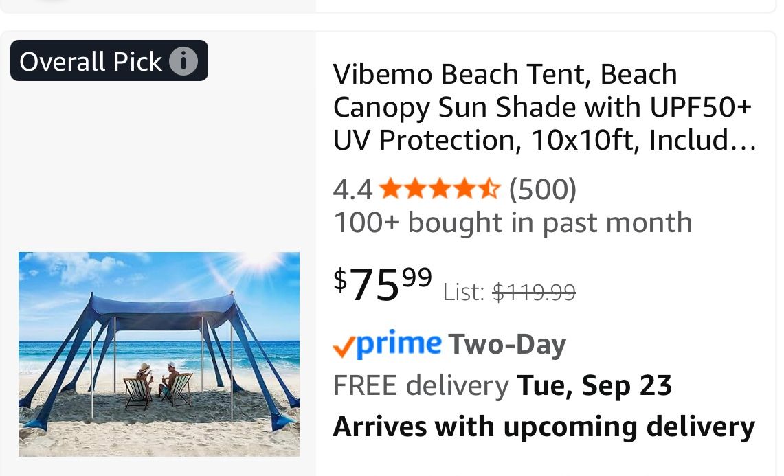 Beach Tent