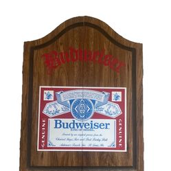 Vintage Budwesier Dartboard case