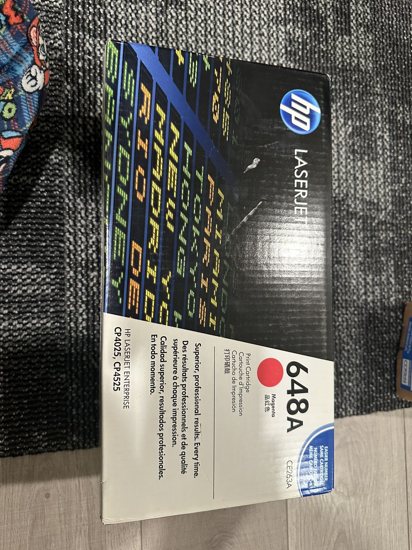 Hp Printer Ink 648A (red)