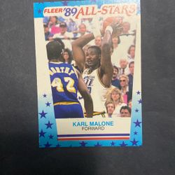 Karl Malone 1989 Fleer #1