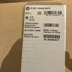 HP Dual Display Dock USB 