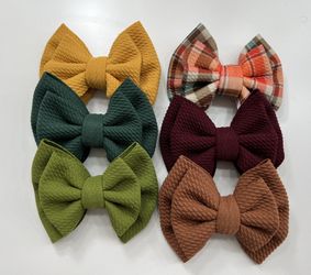 Thanskgiving Bows Handmade
