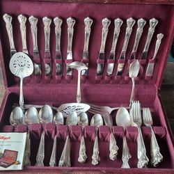 Old Company Plate Silverware Plate Signature..