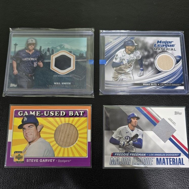 Baseball Cards Relics