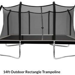 Full Size Rectangle Trampoline