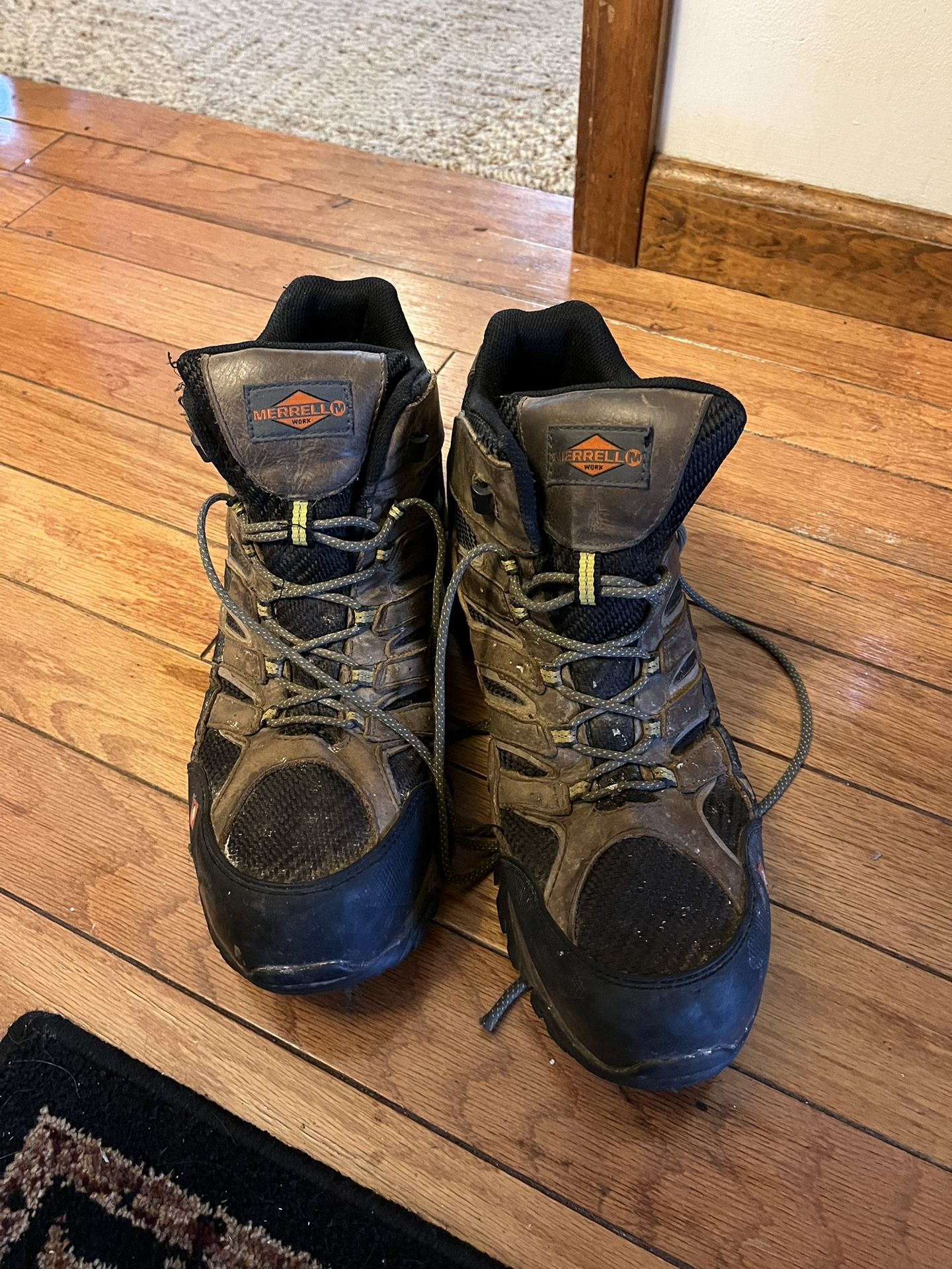 Men’s Size 14 Steel Toe Work Boots