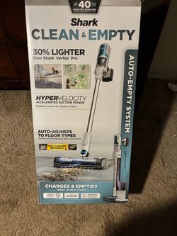 Shark Clean & Empty Cordless Stick Vacuum and Shark ultra cyclone pet wand