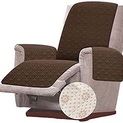 Rose Home Fashion RHF Oversized Leather Recliner Sofa Slipcover & Oversized Recliner Slipcovers, Recliner Covers, Recliner Slipcovers, Recliner Chair