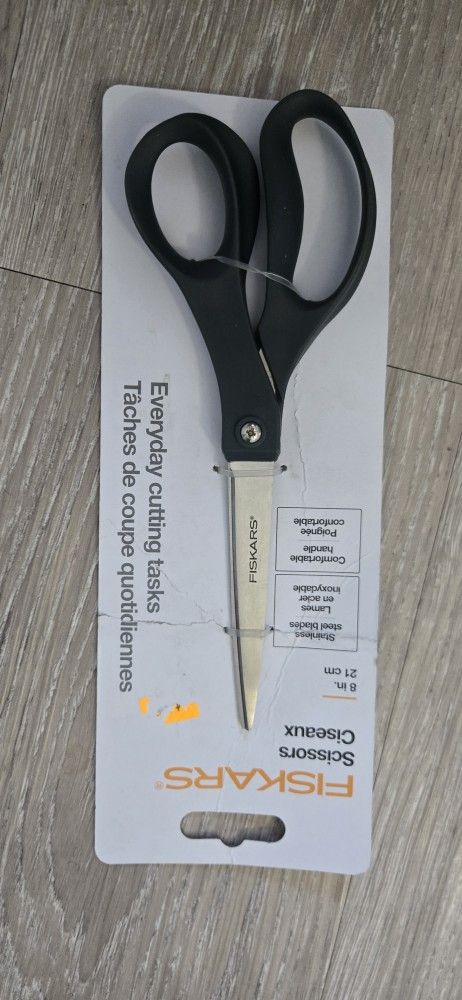 2 Pcs FISKARS MICRO-TIP PRUNING SNIP W/ SHEATH/Fiskars® Everyday Titanium Scissors
