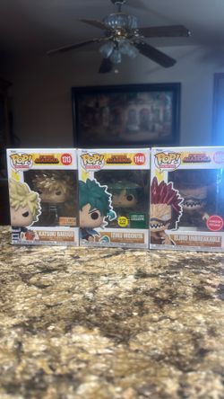 My hero academia Funkos $5 each