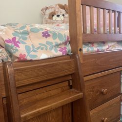 Twin loft bed