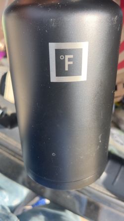 Fahrenheit °F Insulated Water Bottle