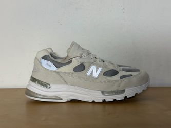New Balance 992 Made in USA Nimbus Cloud White Reflection Sneakers M992NC Men's Size 10.5