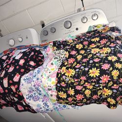 6 Medical Scrubs Extra Large Women Tops Only