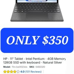 Brand New 11" Hp Tablet 