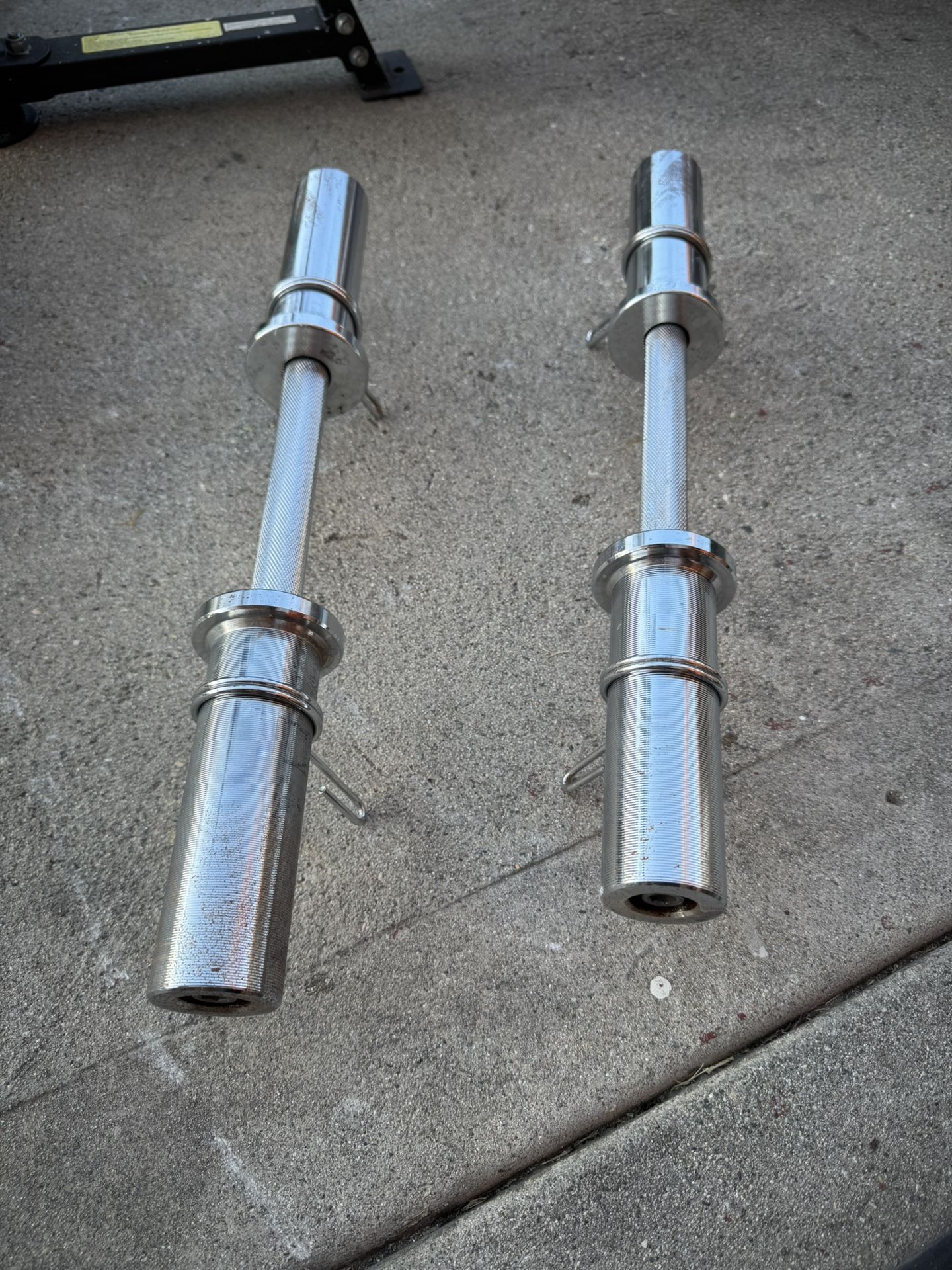 Olympic Dumbbells Set w/ Weight Clips