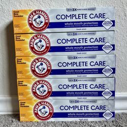 Arm & Hammer Toothpaste 6.2oz, 5 For $12