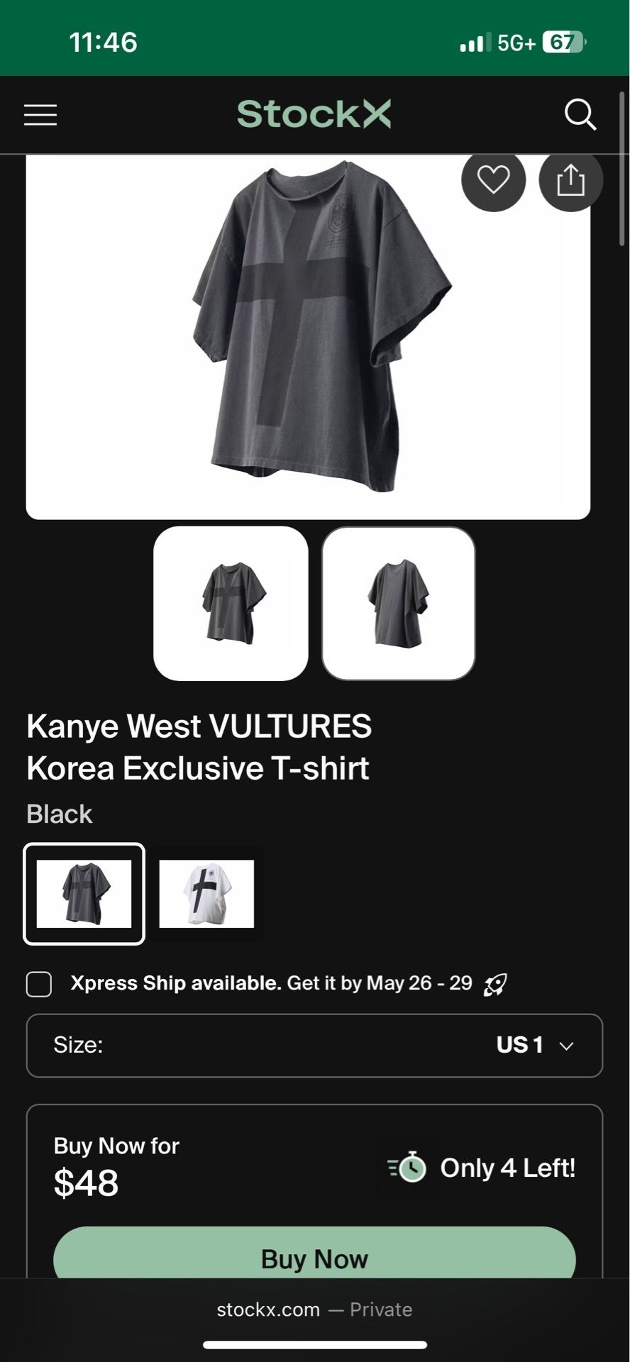 Kanye west vultures tee