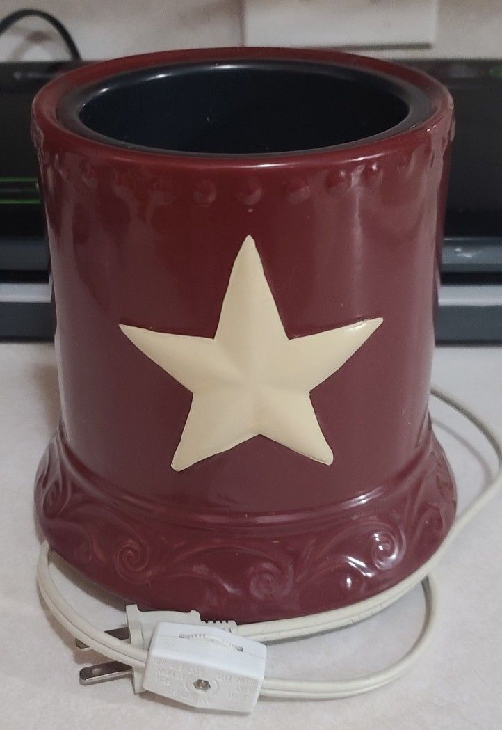 RUSTIC STAR ELECTRIC JAR CANDLE WARMER for Sale in Northwood, OH OfferUp
