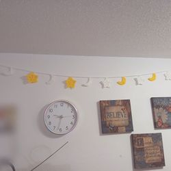 Handmade Stars and Moons Garland 