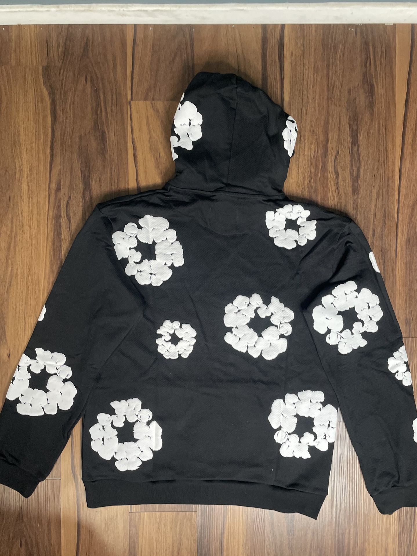 Denim Tears Hoodie Black White