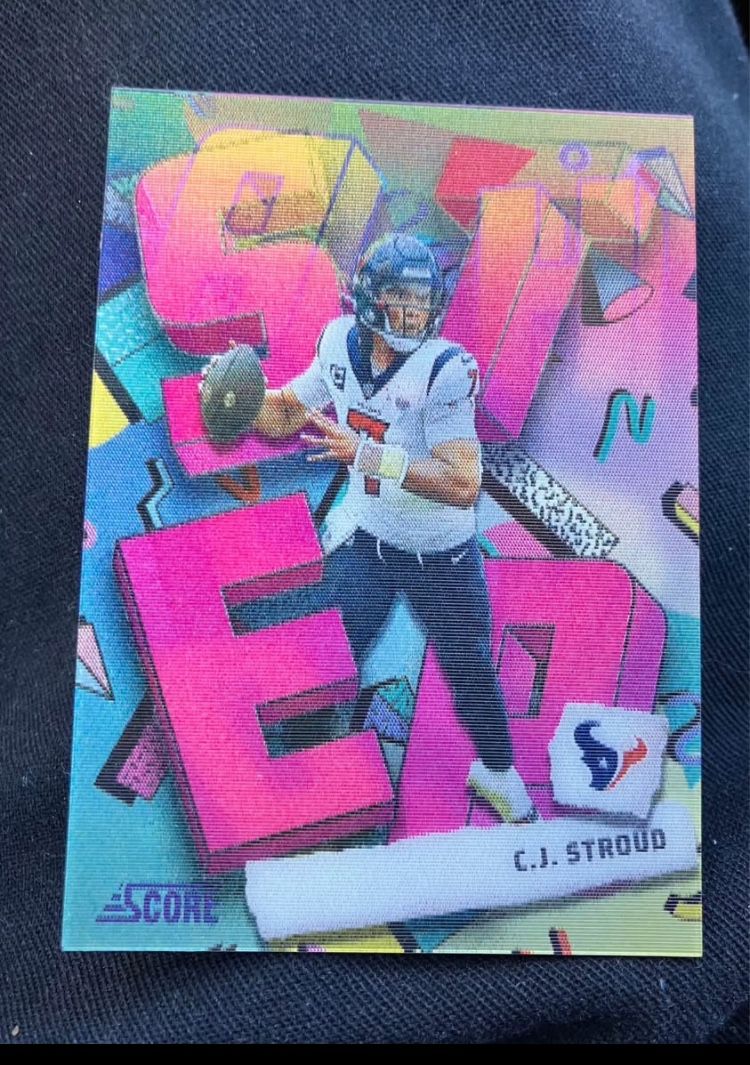 2024 Panini Score Football "Step Ahead" Insert #SA-CSD C.J. STROUD
