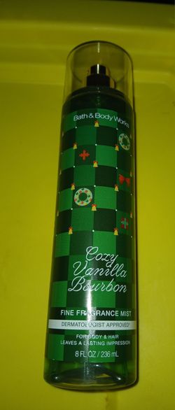 Bath & Body Works Cozy Vanilla Bourbon Fine Fragrance Mist