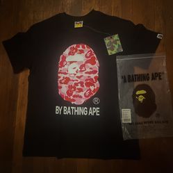Black/Pink Bape Tee