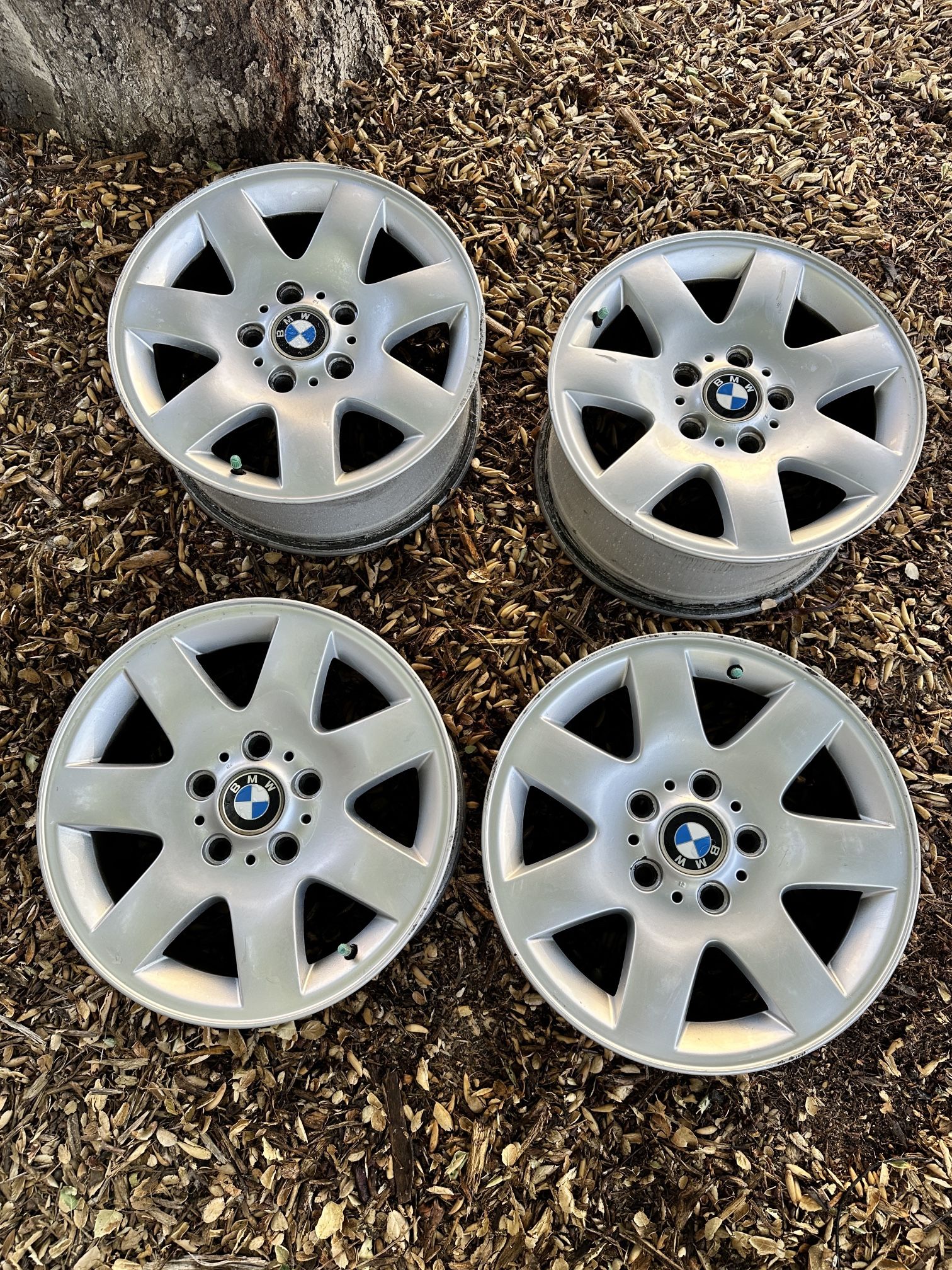 Original E46 Factory BMW Rims 16” Wheels 325i 325ix Sedan Wagon Stock