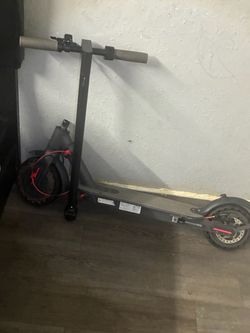 Electric Scooter Black Foldable