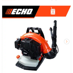 ECHO 216 MPH 517 CFM 58.2cc Gas 2-Stroke Backpack Leaf Blower with Tube Throttle