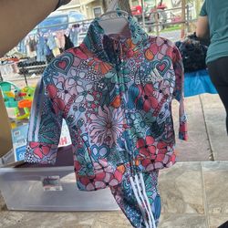 Girl Adidas Tracksuit