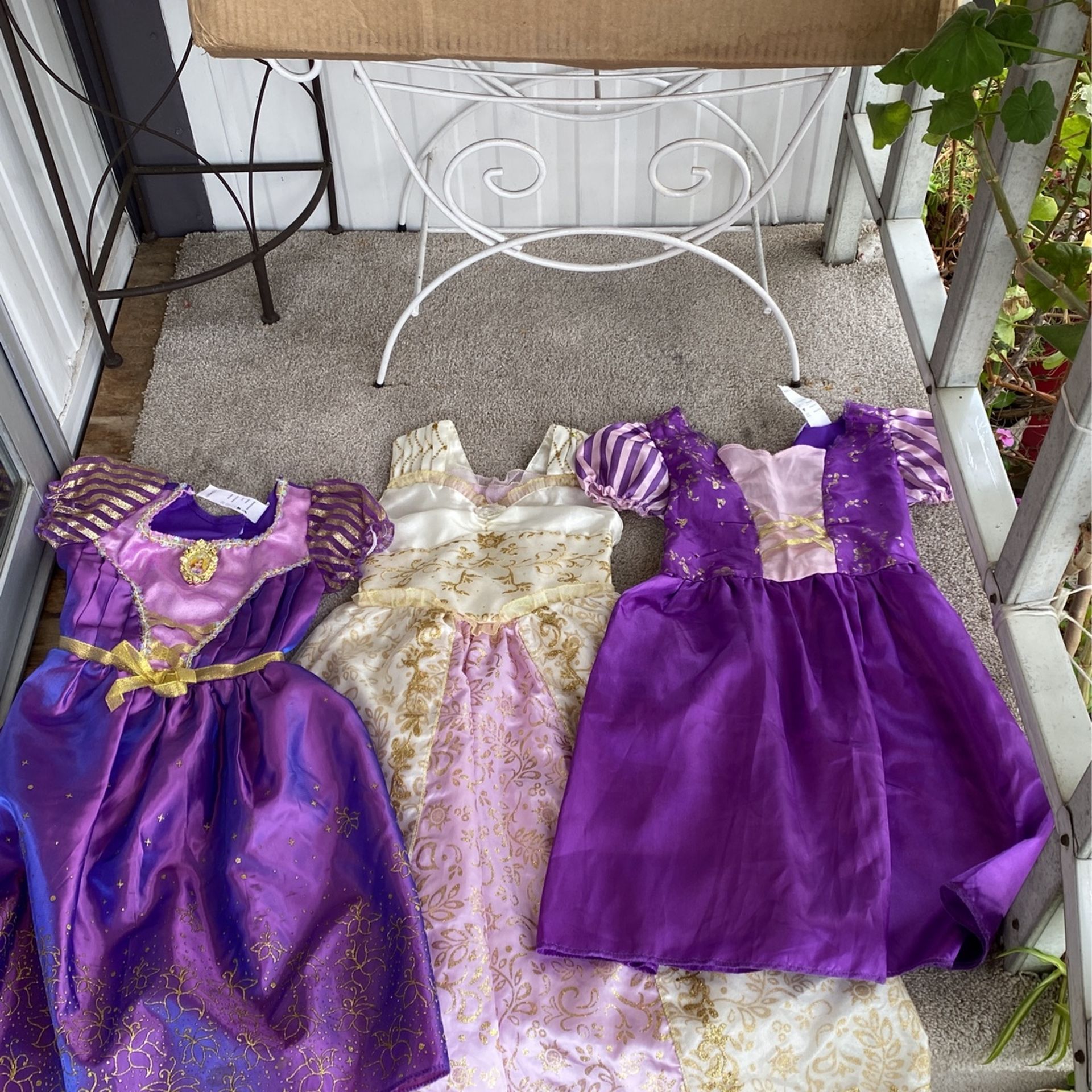 Purple Rapunzel Dress Adult Cosplay Costume