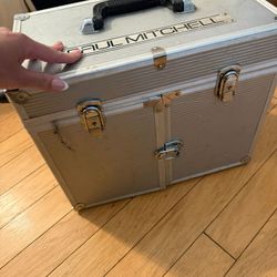 Paul Mitchell Cosmetologist Hairdresser Barber Rolling Travel Case  