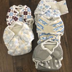 5 Thirsties Cloth Diapers 