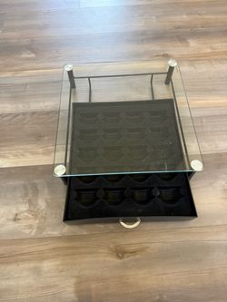 Nespresso coffee machine stand/vertuo pod organizer
