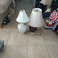 Table Lamps 2 for $35