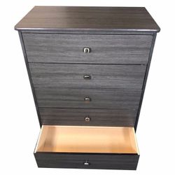 Gray Chest Five Drawer Dressers New!