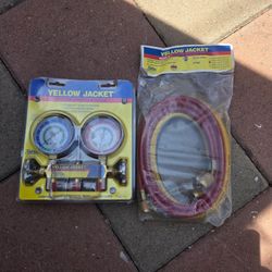 New Yellow Jacket 41212 2-valve manifold