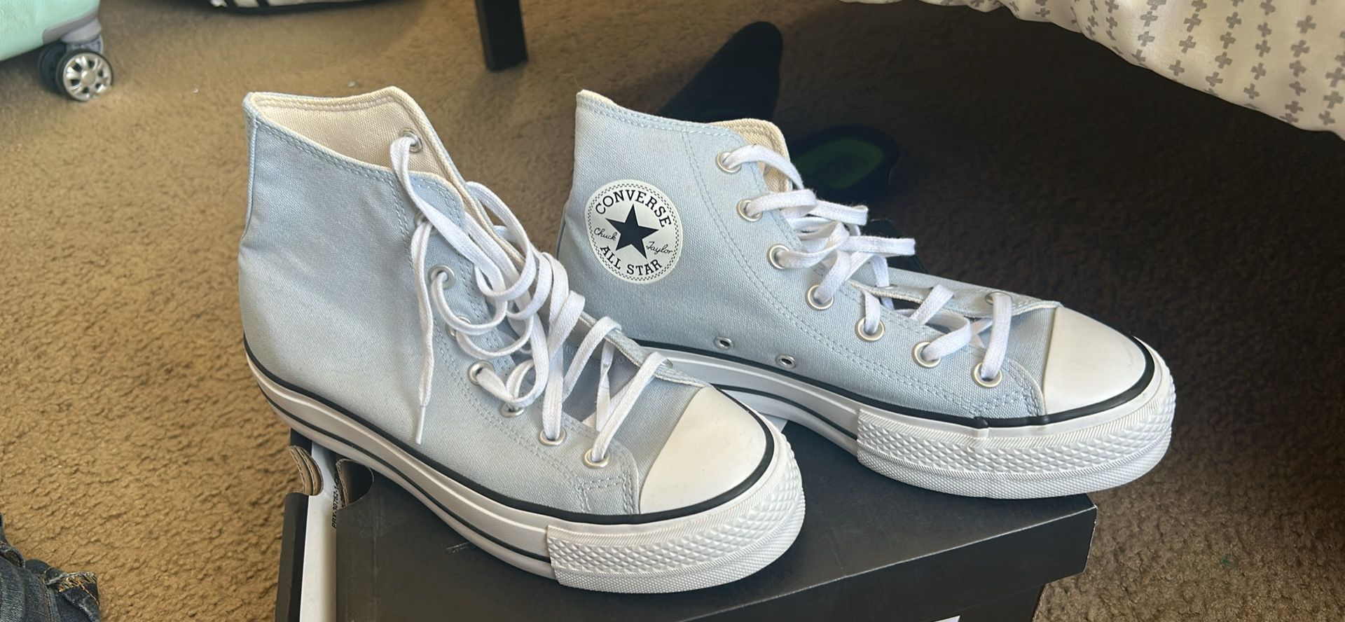 Platform Converse Blue 8W