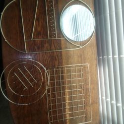 3 Piece Metal  Organizer Set