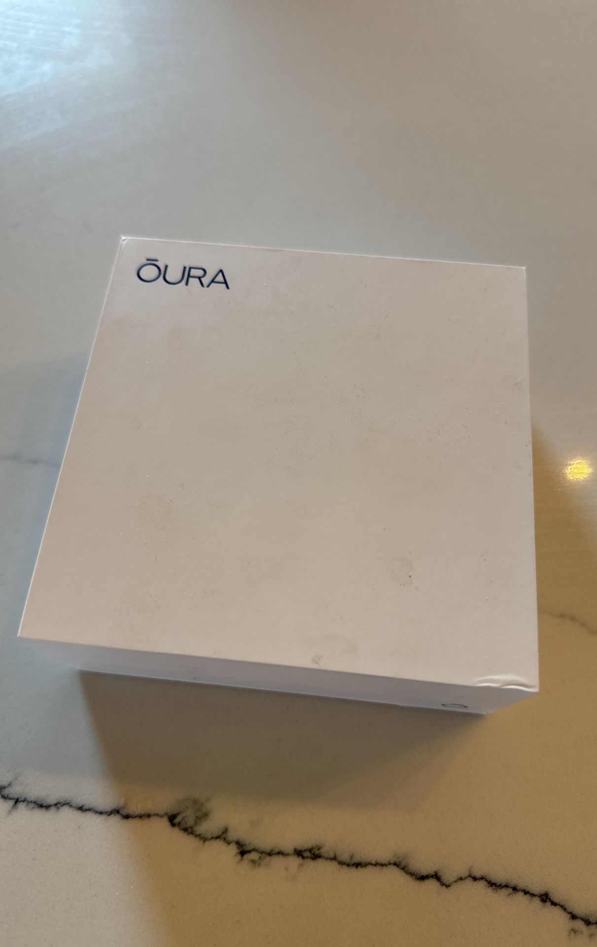 Oura Ring Gen3 Horizon - Brushed Titanium - Size 12 - Smart Ring -