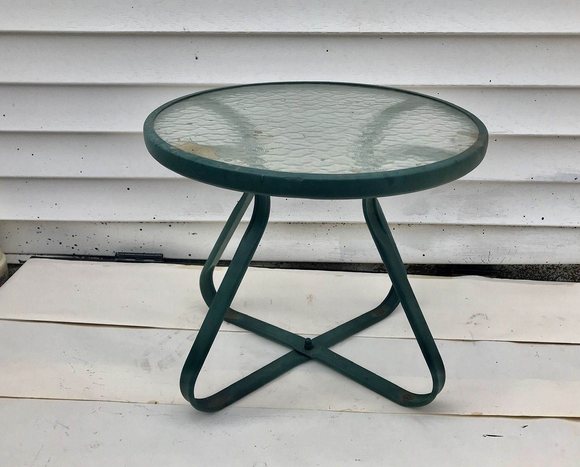 Nice patio side table for drinks or plants