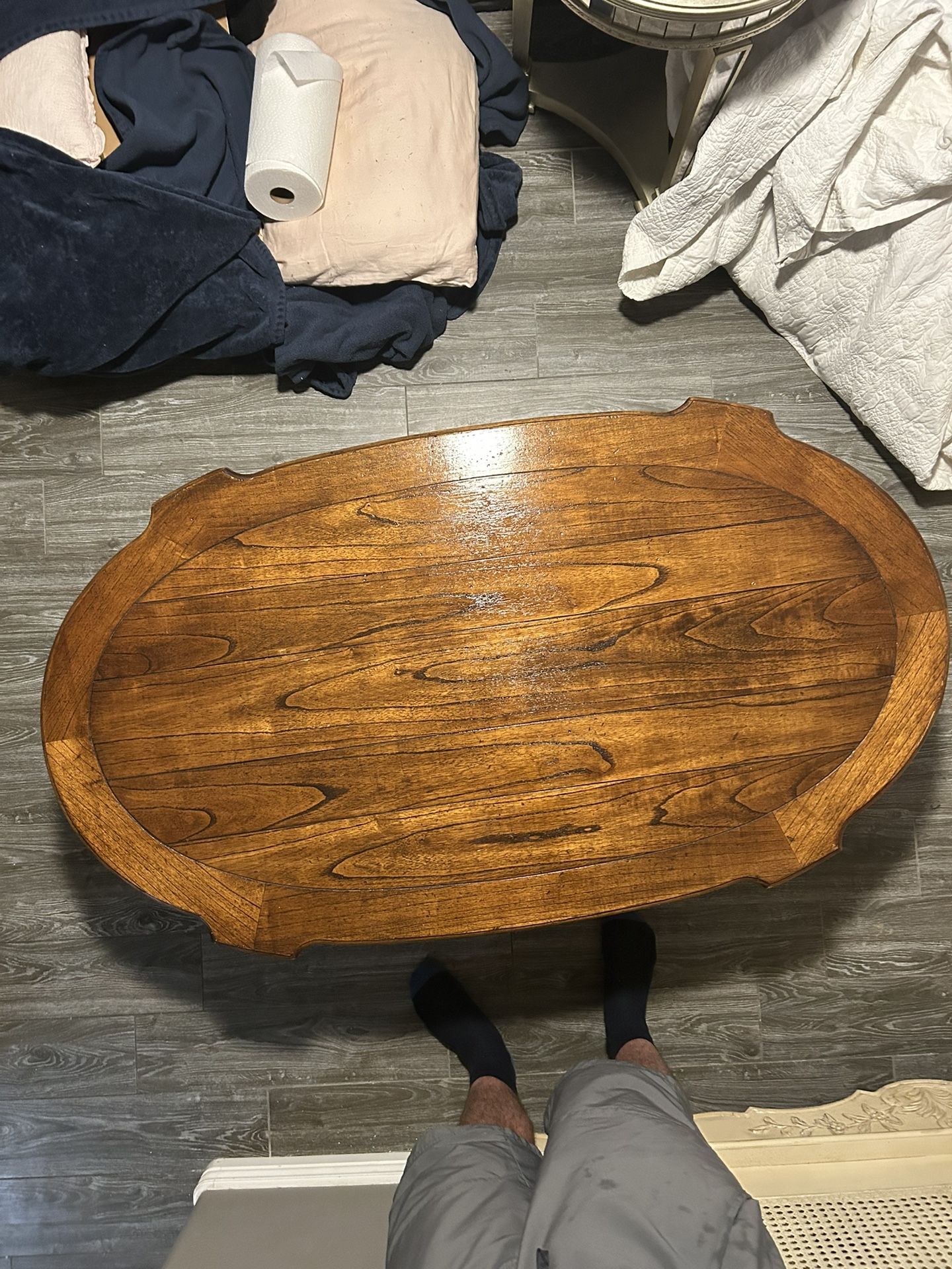 Antique Solid Wood Coffee Table